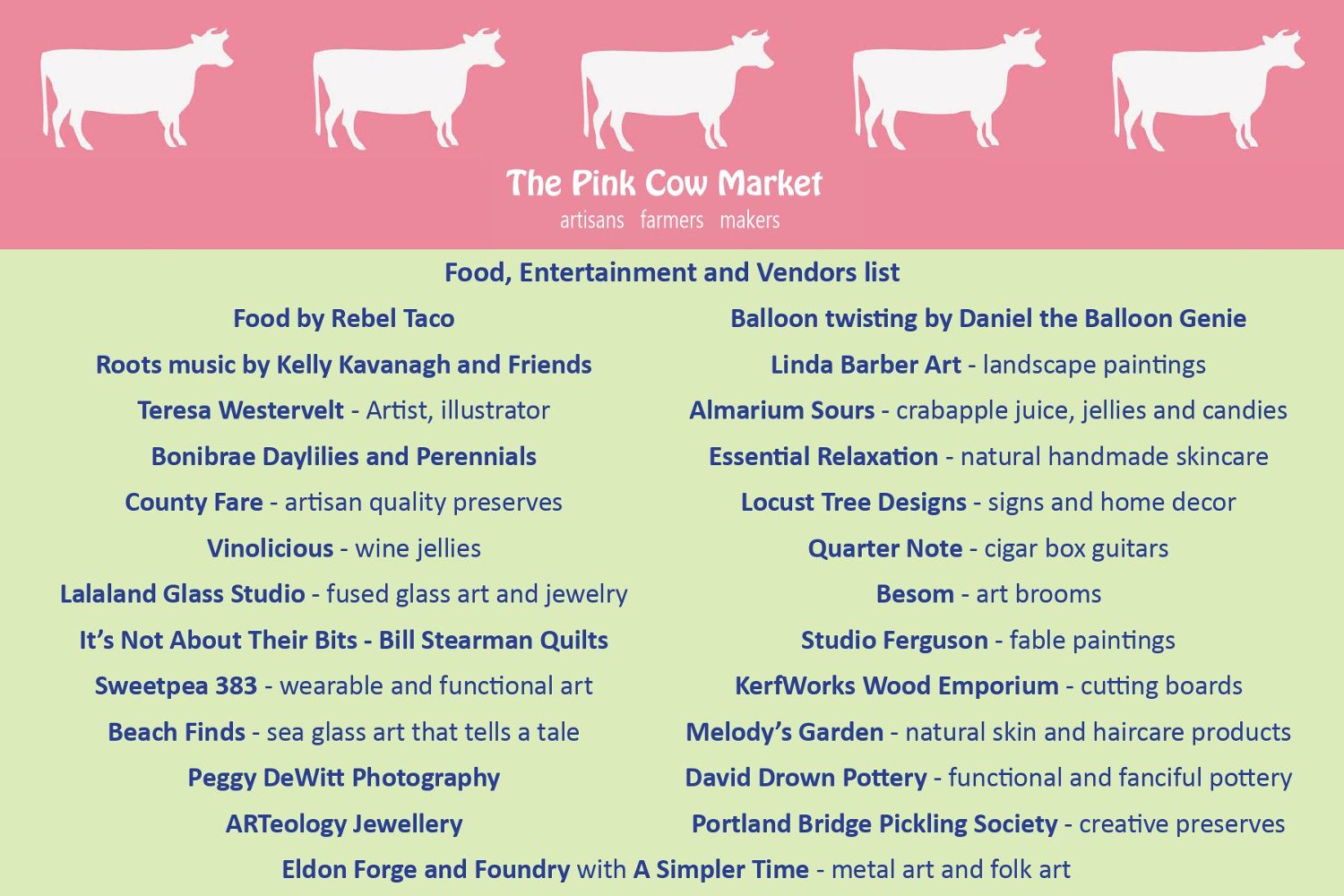 The Pink Cow Market